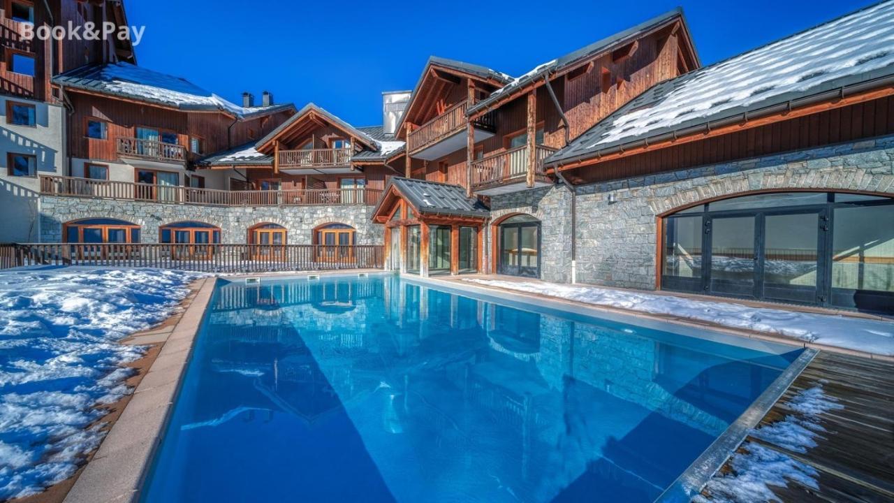 Les Alpages Du Corbier A102 Daire Villarembert Dış mekan fotoğraf